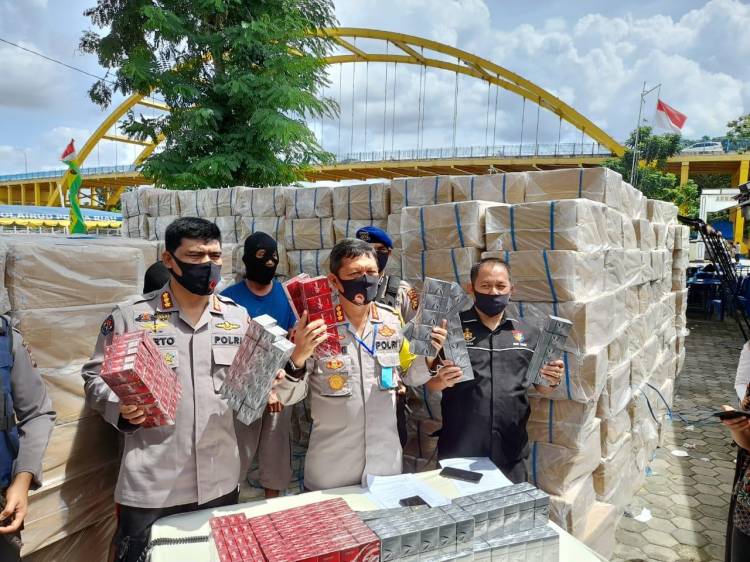 Ditpolair Polda Riau Selamatkan Kerugian Negara 4,9 Milyar