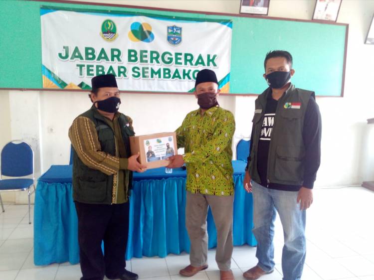 Jabar Bergerak Tebar Sembako, Bentuk Kepedulian Kepada Para Ulama
