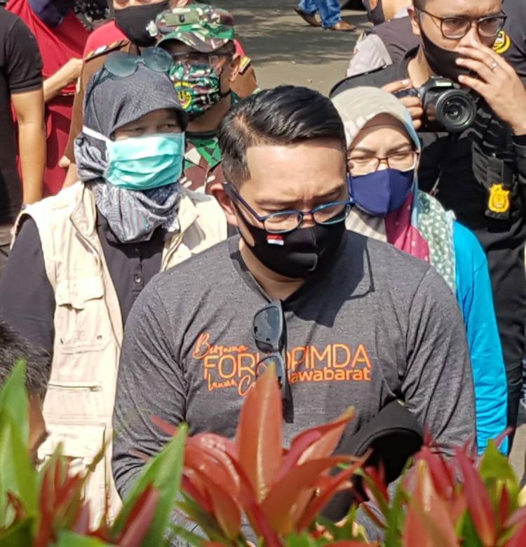 Gubernur Jabar :  Ingatkan Kepala Daerah Untuk Tetap Waspada Adanya Kasus Impor Covid-19.