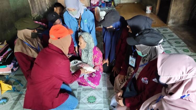 Mahasiswa KKN UP Bersama Polres Kampar Laksanakan Kegiatan "Mari Bersepeda Amal"