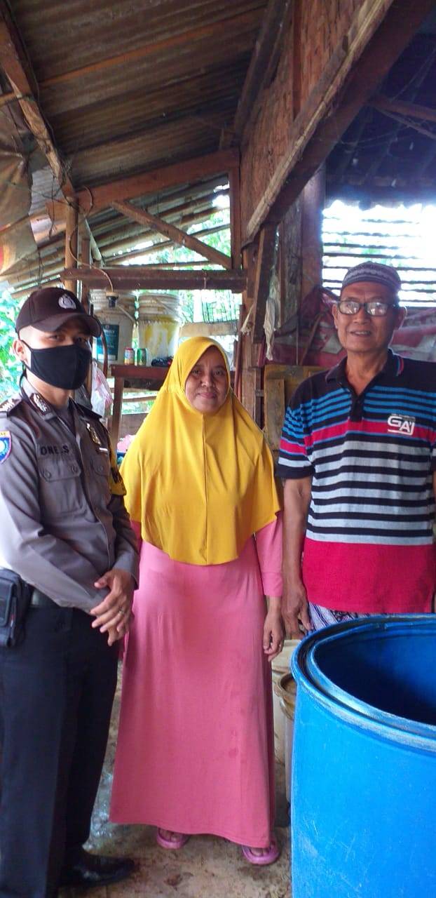 Kapolsek Pataruman Bersama Danramil 1325 Langensari Kunjungi Pelaku UMKM Dukung Ketahanan Pangan 
