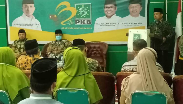 Bupati Inhil Hadiri Syukuran Puncak Harlah PKB Ke-22
