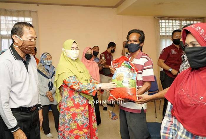 Ketua K3S Inhil Hj Zulaikhah Wardan Adakan Temu Rama Orang Tua Anak Jalanan dan Gepeng