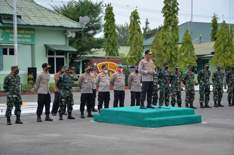 Kunjungi Kodim 0104/Aceh Timur  Ini Ungkapan Kapolda Aceh