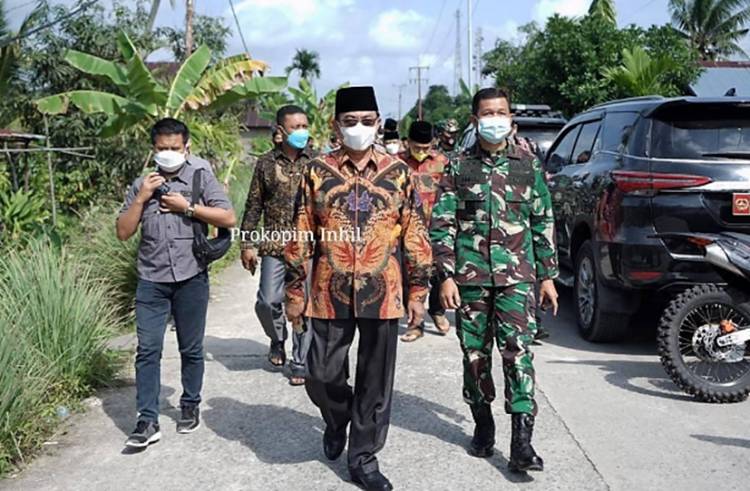 Bupati Inhil HM. Wardan Kunker ke GAS, Tinjau Jalan dan Jembatan