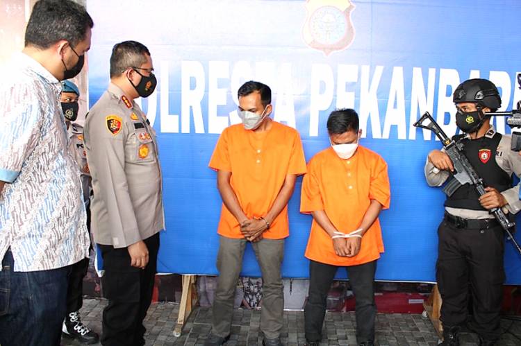 Kembali Terjadi Pemalsuan Hasil Test Swab, Kali Ini Dua Pelaku Diamankan Polsek Bukit Raya