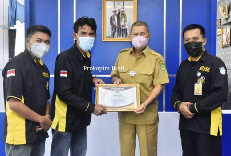 DPC Granat Silaturahim dan Sampaikan Ucapan Terima kasih kepada Wabup Inhil H. Syamsuddin Uti