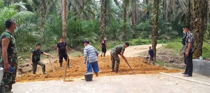 Pembangunan Box Culvert Mendapatkan Apresiasi dari Sekdes Bagan Sinembah Jaya