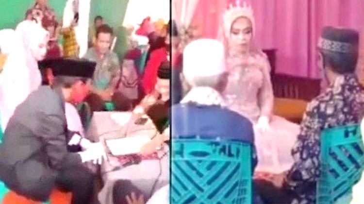 Viral, Hanya Berjarak 1 Menit usai Ijab Kabul, Suami Talak Istri Dihadapan Tamu yang Hadir