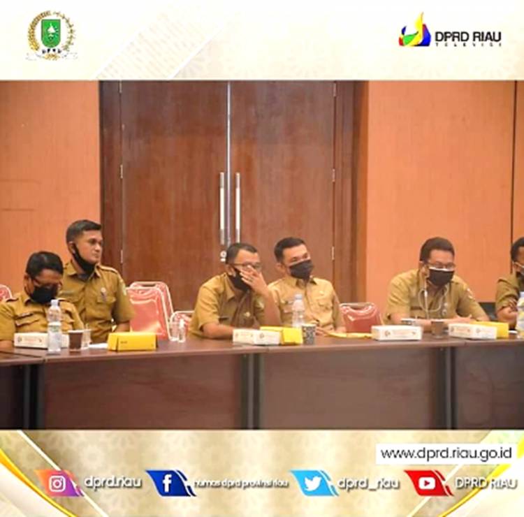 Komisi IV DPRD Riau Hadiri Rapat Bankeu RTLH di Dinas PUPR-PKPP