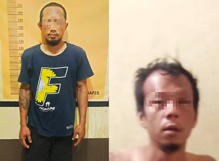 Satreskrim Polres Inhil Tangkap Dua Terduga Pencuri Sarang Walet