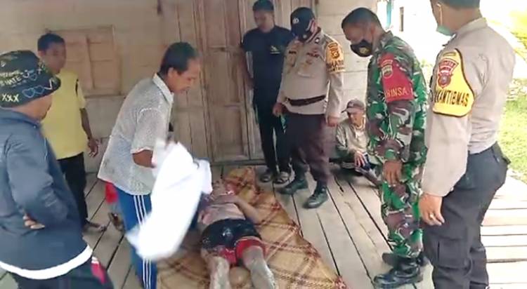 Cekcok Suami Istri di Sungai Salak Berakibat Rumah Terbakar, Suami Menderita Luka Bakar 90%