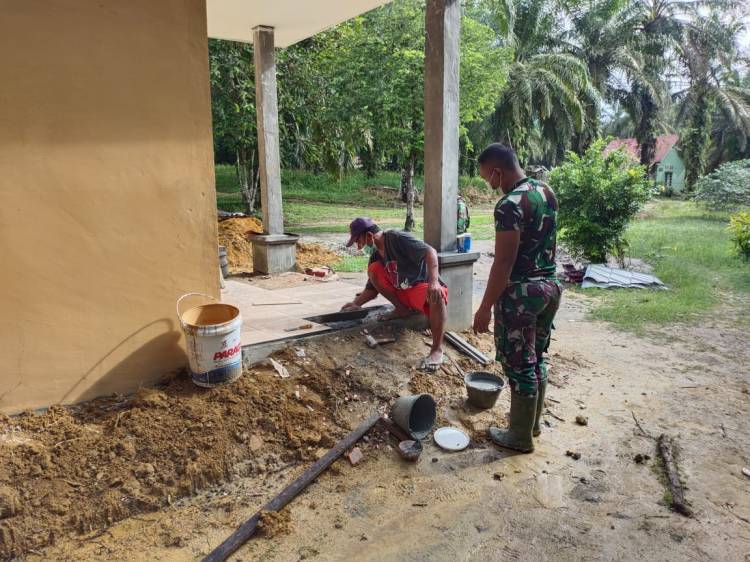 Pengerjaan RLTH Siti Halimah Tinggal Tahap Finishing