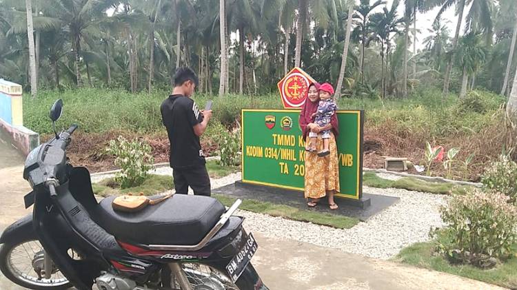 Masyarakat Desa Mulai Merasakan Buah Pengabdian Satgas TMMD ke-111 Kodim 0314/lnhil