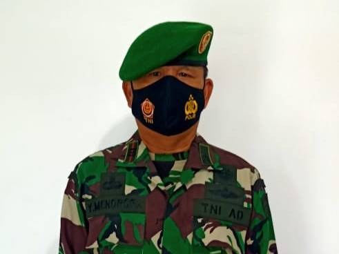 Danramil 03/Bgs Ungkapkan Bahwa Selama Pelaksanaan TMMD, Satgas dan Masyarakat Patuhi Prokes