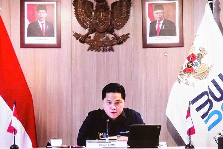 Menteri BUMN Erick Thohir Pastikan Bank Himbara Siap Dukung Penyaluran KUR di Sektor Pertanian