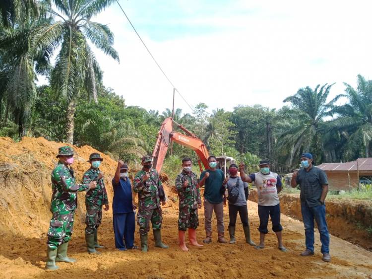 Apresiasi Pencapaian Program TMMD Ke-111, ini Kata Babinsa Koramil 03/Bgs