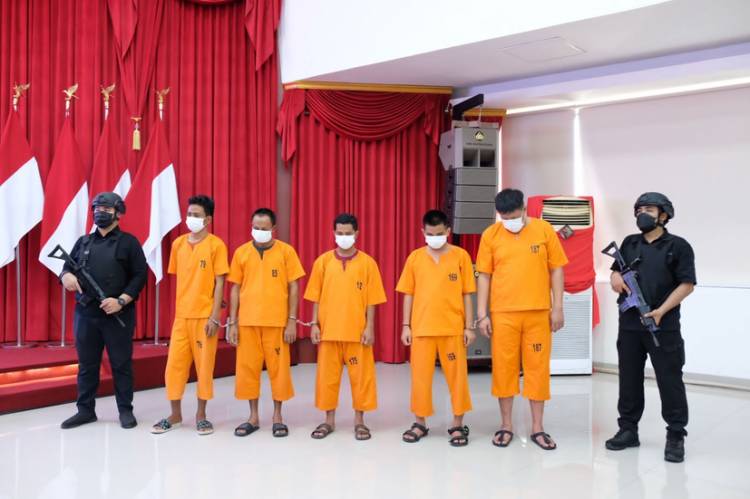 Bawa dan Simpan 19 Kg Sabu dari Malaysia, 3 Pelaku Dibekuk di Rupat Bengkalis