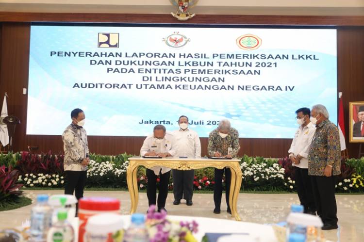 Terima Laporan Hasil Pemeriksaan BPK, Kementan Raih Opini WTP 6 Tahun Berturut-turut