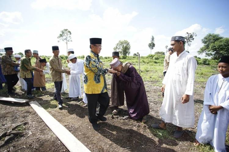 Komit Cetak Generasi Qur'ani, Bupati Inhil HM. Wardan Sambangi Ponpes Tahfiz Quran Darul Kalam