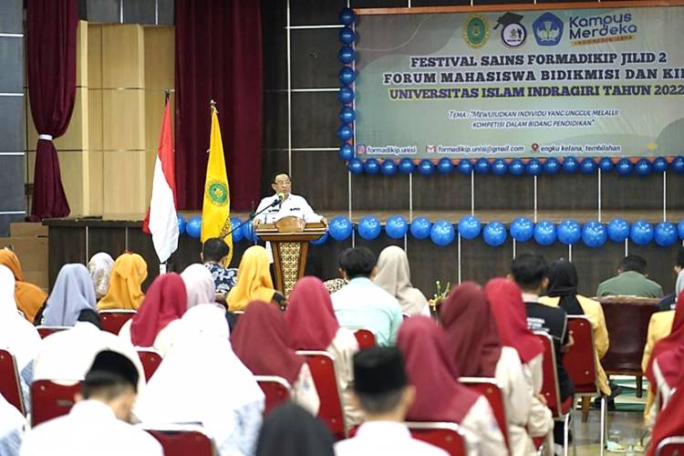 Bupati Inhil Harapkan Festival Sains Formadikif Jilid-2 Unisi 2022 Ciptakan Ilmuan Kebanggaan Negeri