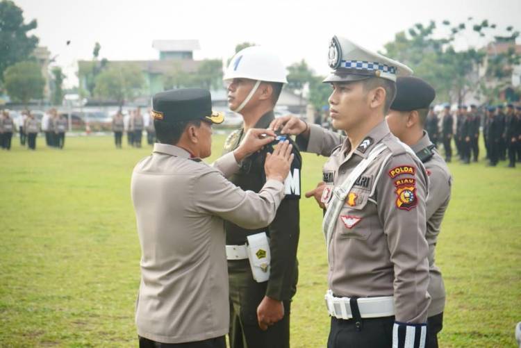Polda Riau Dan Jajarannya Hari Ini Resmi Laksanakan Operasi Patuh Lancang Kuning 2023