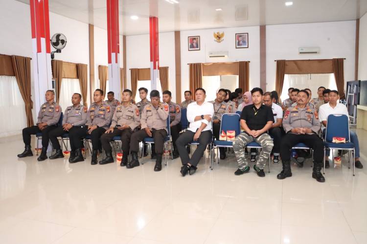 Polres Inhil Sosialisasi Pembangunan ZI Berpredikat WBK dan WBBM