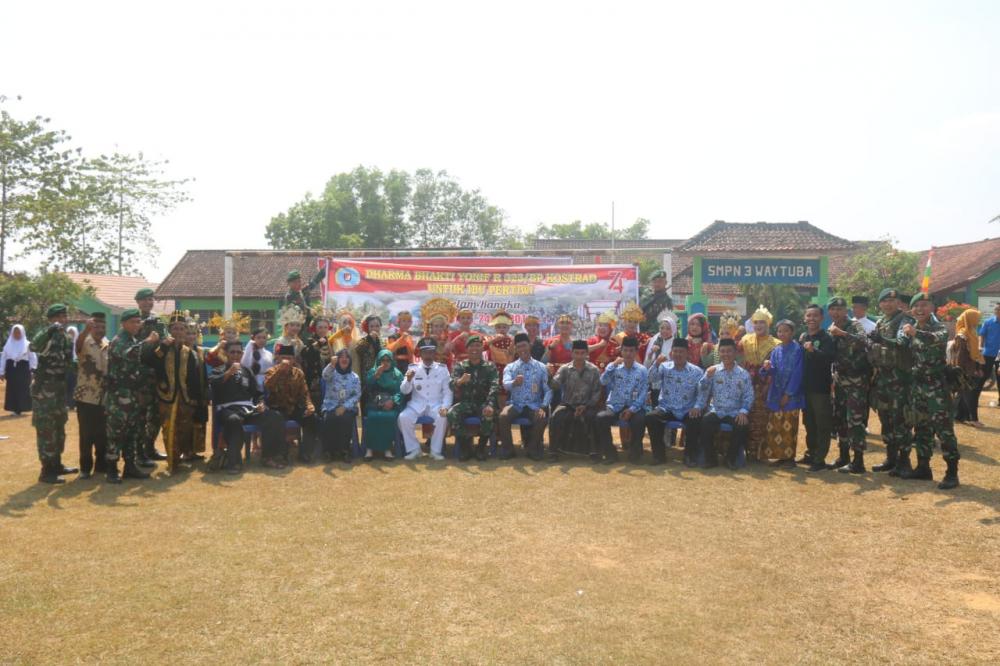 YONIF R 323 KOSTRAD TULARKAN PATRIOTISME KEPADA ANAK SD 