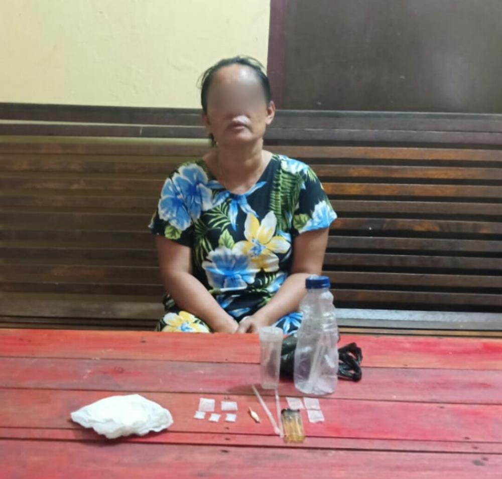 Asyik Nikmati Sabu, Ibu Rumah Tangga ini Dibekuk Polisi
