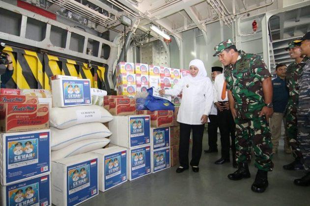 Bentuk Persaudaraan Rakyat Jatim Dan Papua, Pemerintah Propinsi Jawa Timur Kirimkan Logistik