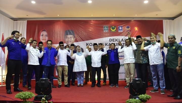 KBS Gelar Deklarasi Koalisi  Suasana Permuan Berlansung Meriah