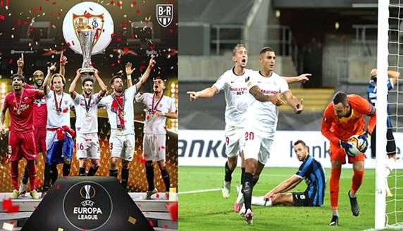 Dengan Kaki Cidera, Bek Sevilla Jebol Gawang Inter Milan di Final Liga Eropa