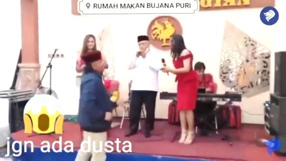 Deklarasikan Tim Kampanye Pilkada 2020 pakai Dangdutan, Bupati ini Ditegur Satgas Covid-19 