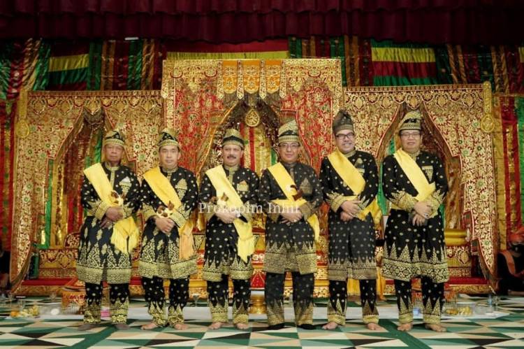 Bupati Inhil HM.Wardan Hadiri Pelantikan Pengurus DPH LAMR Periode 2020-2025