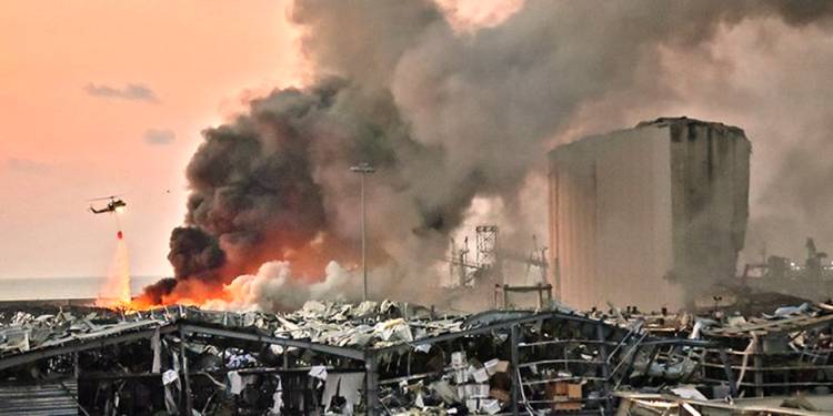 Ngeri, Ledakan di Beirut Setara Ledakan Ratusan Ton TNT dan Hasilkan Gempa Kecil 