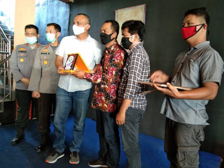 IWO Gelar Silaturrahmi Bersama Kapolres Inhil dan Mantan Kapolres Inhil