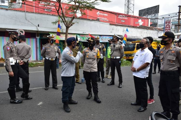 Kapolres Banjar : Kawasan Letjen Suwarto Kota Banjar Harus Tertib dan Rapi