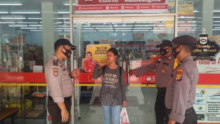 Polsek Pangkalan Kerinci Himbau Warga Cegah Terjadinya Tindak Pidana C3