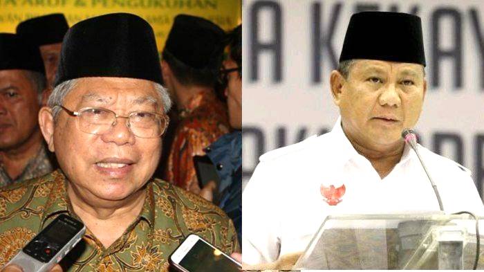 Beredar Isu Prabowo Subianto Bakal Gantikan KH Ma&rsquo;ruf Amin, apa Tanggapan Gerindra?