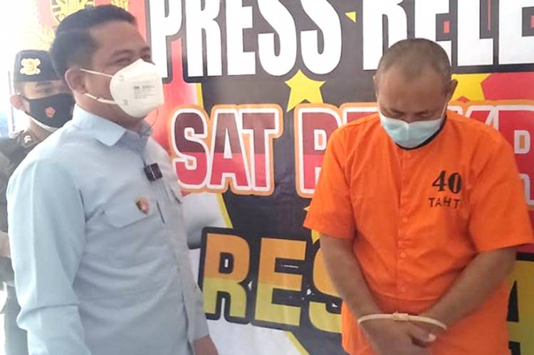 Diduga Cabuli Area Sensitif Empat Murid SD, Oknum Kepala Sekolah Ditangkap Polisi