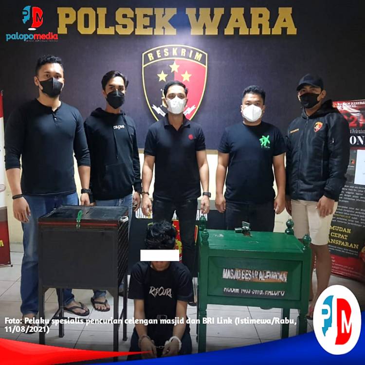 Polisi Berhasil Menangkap Anak Dibawah Umur Spesialis Maling Kotak Amal Masjid