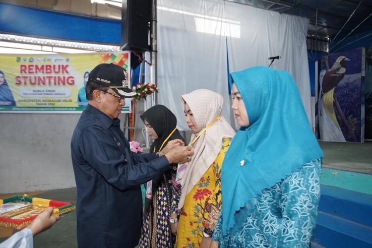 Turunkan Angka Stunting, Bupati Inhil Buka Pelatihan Pencegahan dan Penanggulangan Tingkat Desa