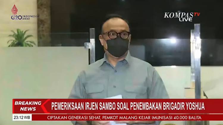 Ferdy Sambo Dibawa ke Mako Brimob, Kadiv Humas: Tunggu Update Timsus Mengenai Statusnya