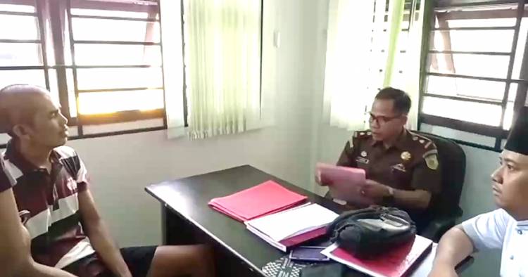 Kejari Inhil Lakukan Proses Tahap Dua Kasus Bapak Mutilasi Anak Kandung
