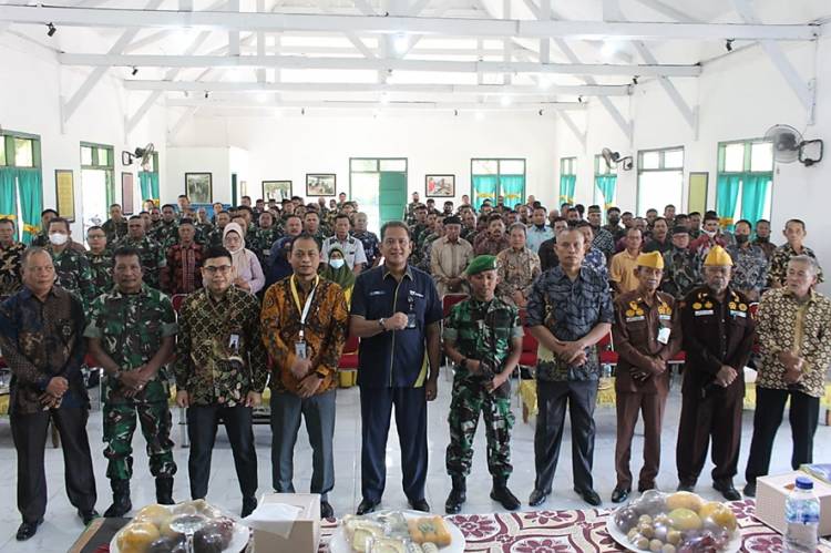 Jajaran Kodim 0314/lnhil Terima Sosialisasi Program ASABRI di BSI KCP Tembilahan