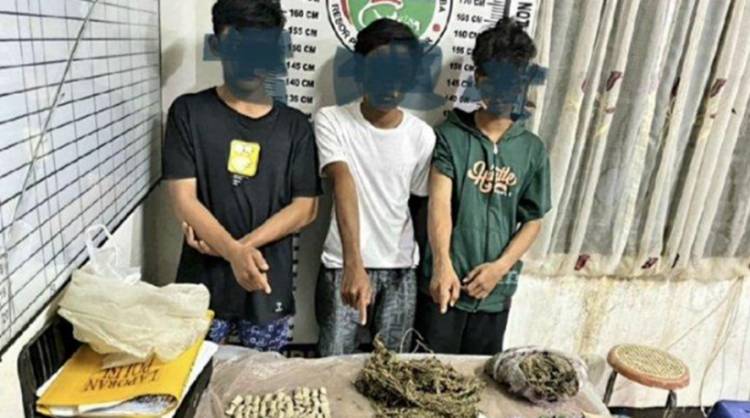 Memprihatinkan, 3 Anak di Bawah Umur Ditangkap Polisi karena Miliki 1,3 Kg Ganja