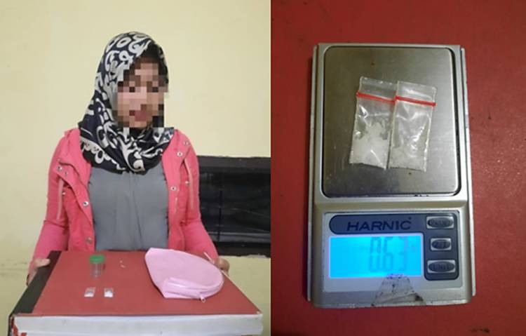 IRT Muda Berparas Cantik Ditangkap Polisi Lantaran Penyalahgunaan Narkotika Jenis Sabu