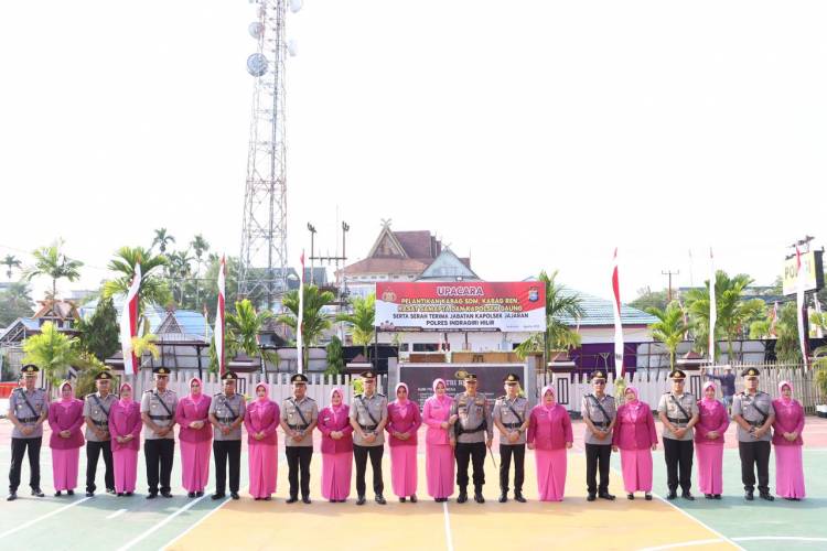 Kapolres Inhil Lantik Sejumlah Jabatan, Ini Daftar Namanya.