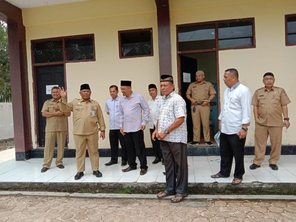 Ketua LPTQ Kampar, Sambut Langsung Kedatangan Sekda Dan Plh Kemenag Kampar Di Gedung LPTQ