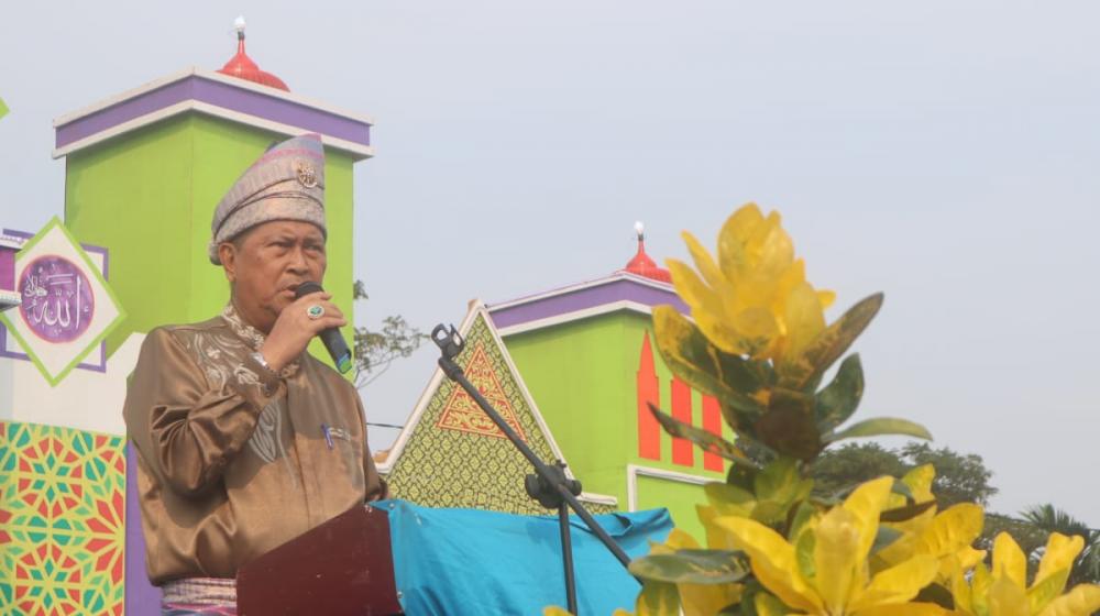 Pawai Ta'aruf MTQ Kecamatan Gaung, Wabup Inhil : Ini sarana mempererat silahturahmi antar peserta 